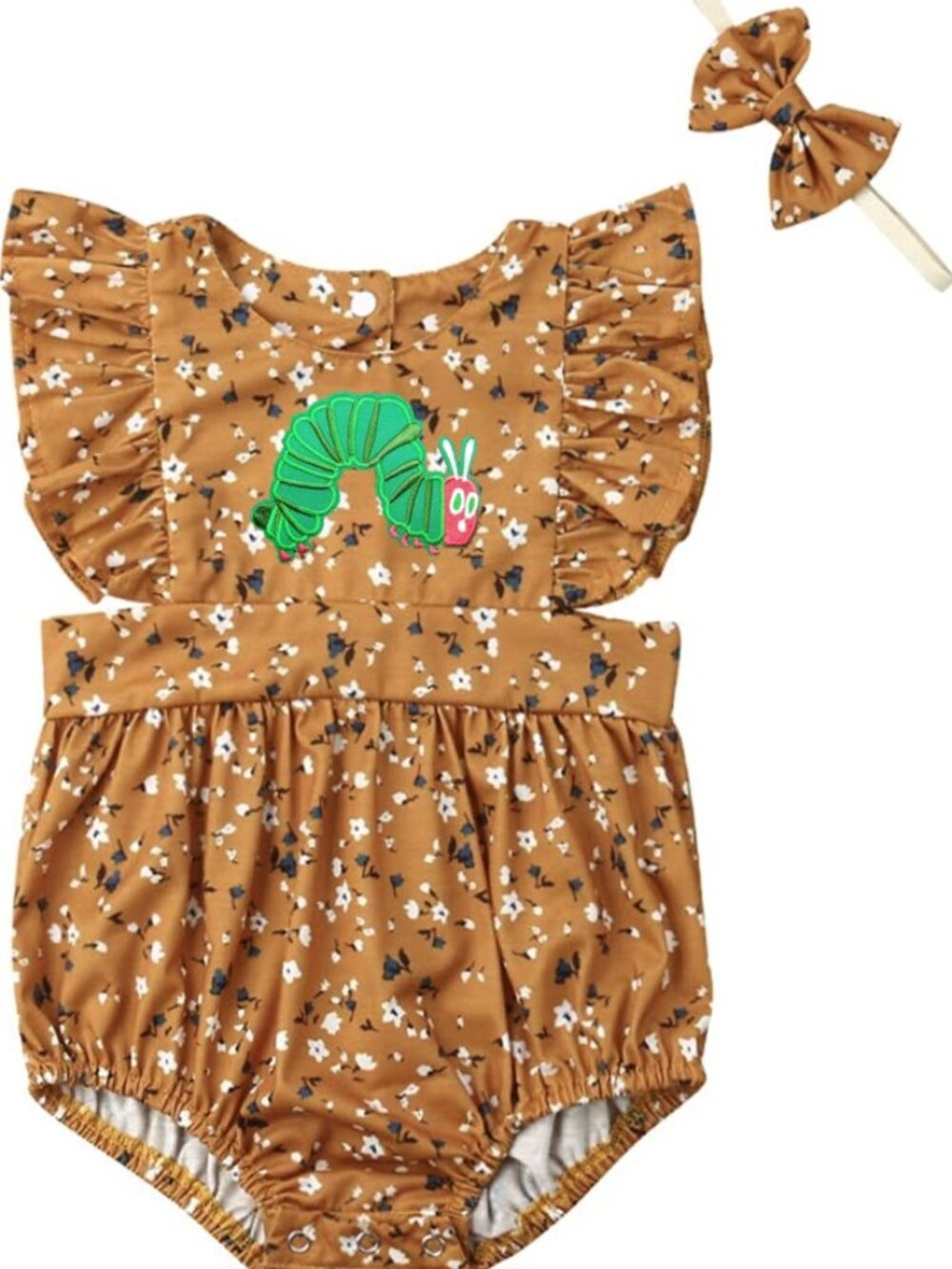 The Very Hungry Caterpillar Dress Jumpsuit Girl Outfit Clothes romper